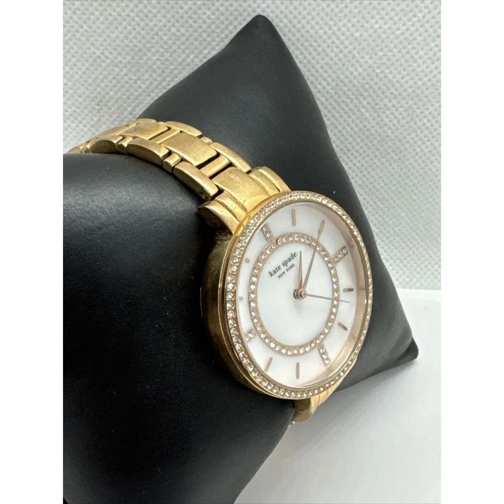 Kate Spade New York Gramercy 0693 Women's Rose Gold Analog Dial Watch JNA530